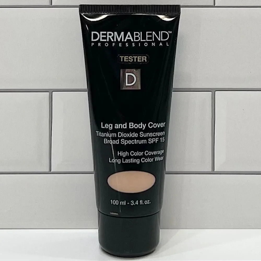 Dermablend Light Leg and Body Cover Maximum Coverage Body Foundation 3.4oz